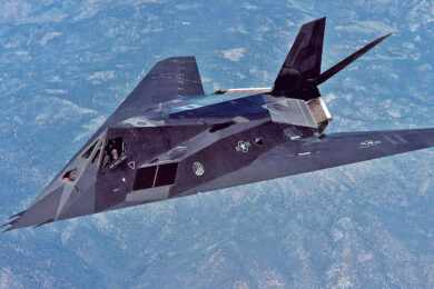 Caça stealth F-117A (USAF)