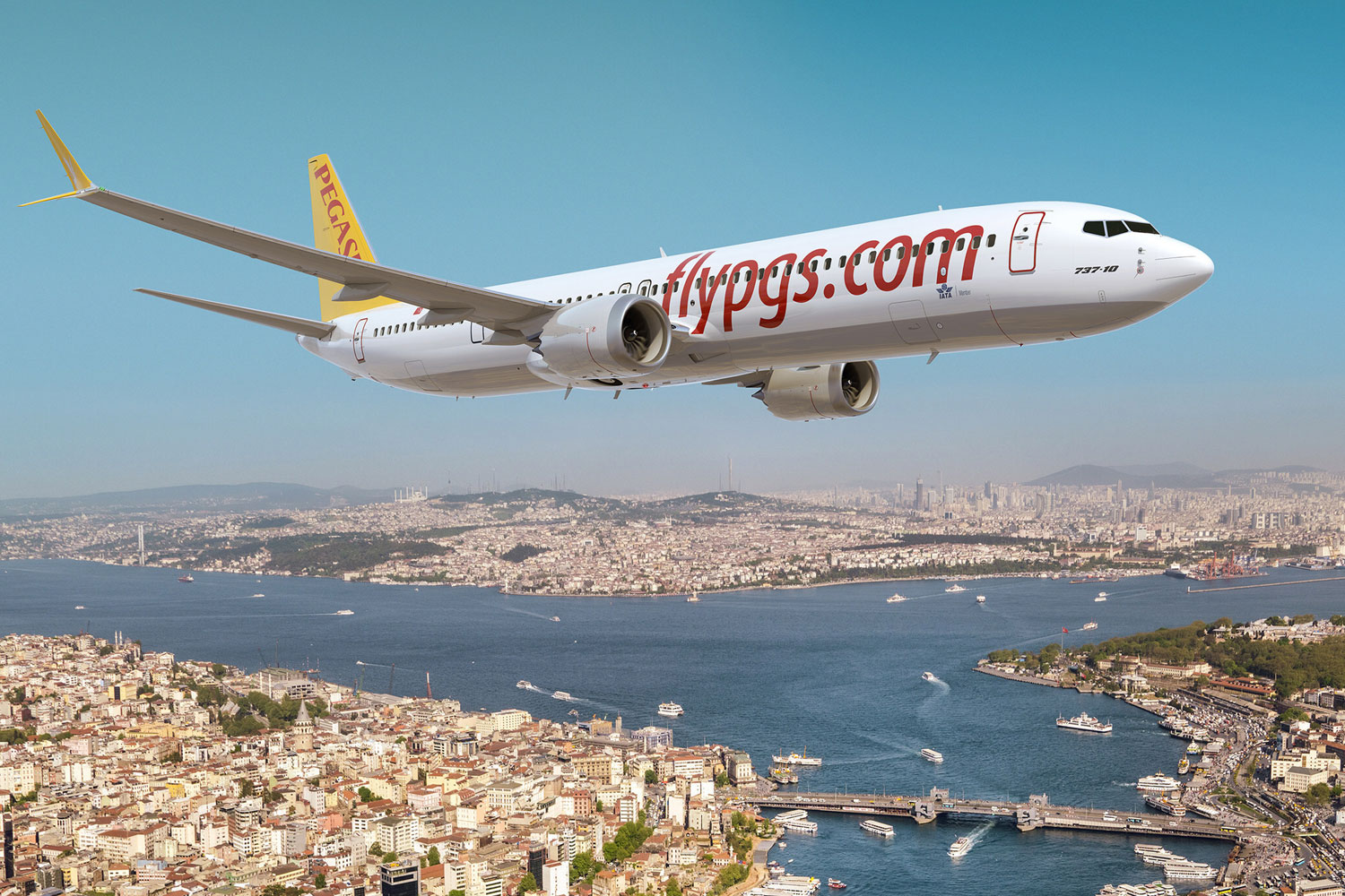 A Pegasus vai receber o primeiro 737-10 em 2028