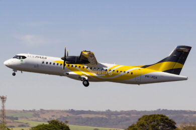 O ATR 72-600 que voou na VoePass (VoePass)