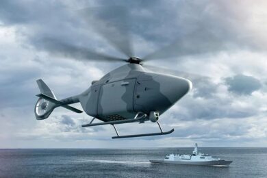 Leonardo mostra novo demonstrador do helicóptero não tripulado Proteus