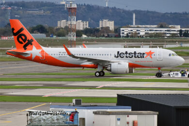Airbus A320neo da JetStar, parte da Qantas (Anna Zvereva)