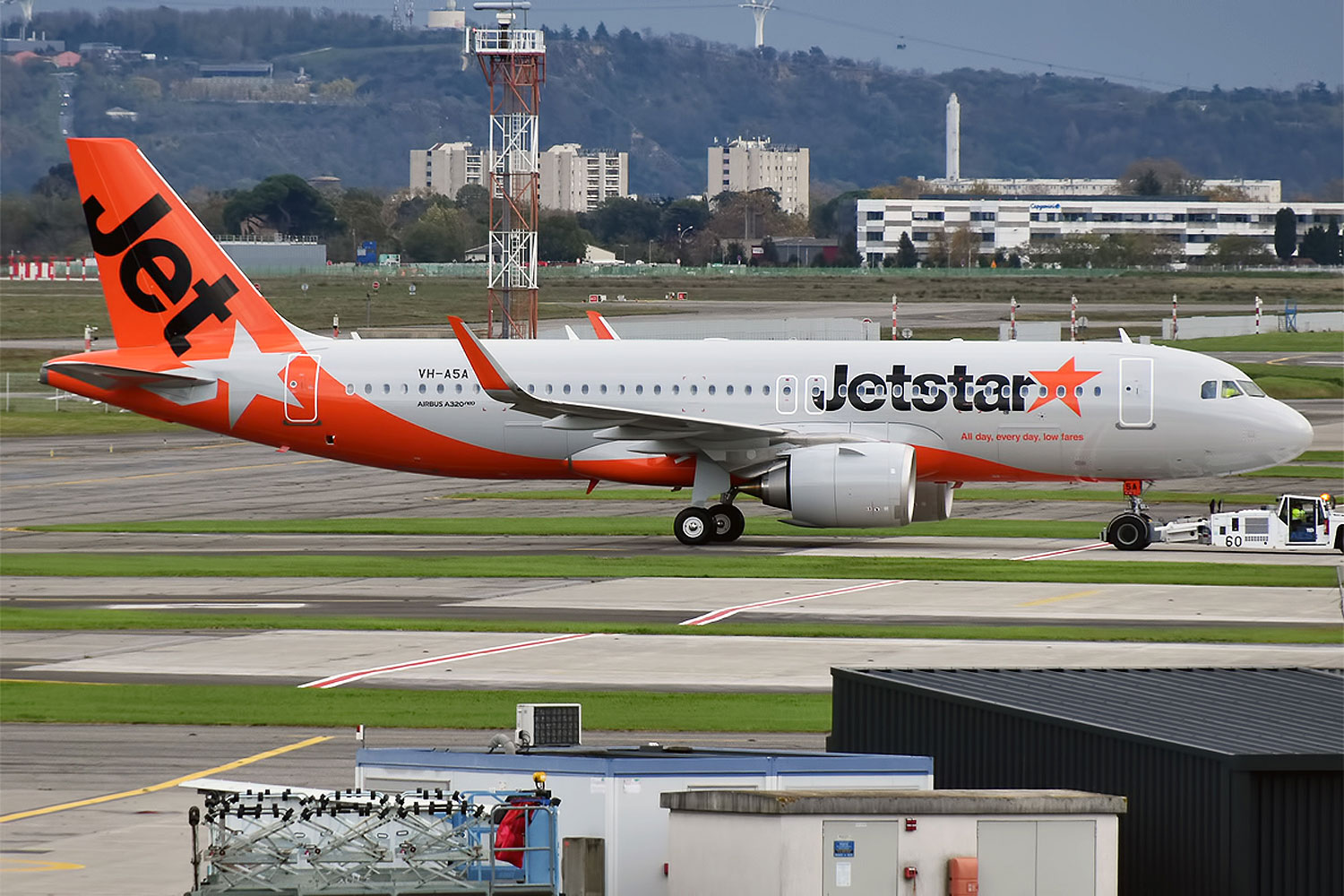 Airbus A320neo da JetStar, parte da Qantas (Anna Zvereva)