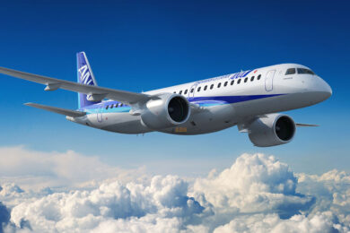 E190-E2 com a pintura da ANA