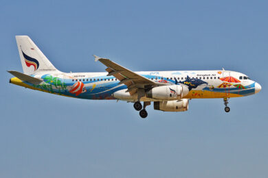 Airbus A320 da Bangkok Airways