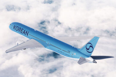 Jato Boeing 787-10 foi o primeiro a receber novo visual