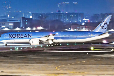 Boeing 787-10 é o primeiro avião da Korean Air com a nova pintura (Jun.Aviation)