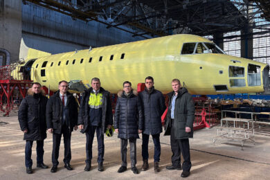 Primeira fuselagem do TVRS-44
