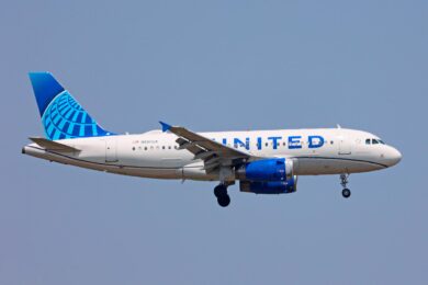 Airbus A319 da United Airlines