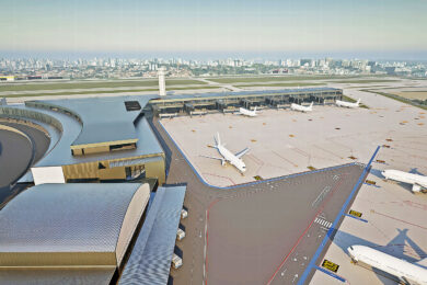Novo terminal de passageiros do Aeroporto de Congonhas