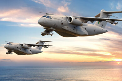 Embraer KC-390 Millewnium configurado para missões de Inteligência, Vigilância e Reconhecimento (Divulgação)