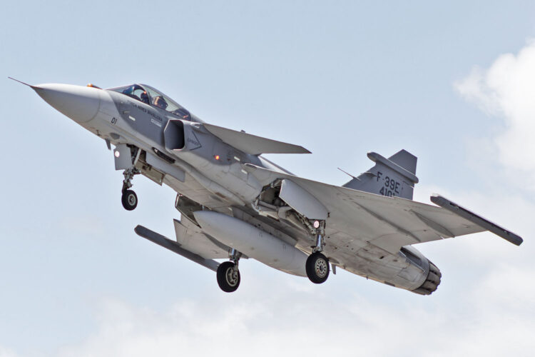 Caça Saab Gripen E da FAB