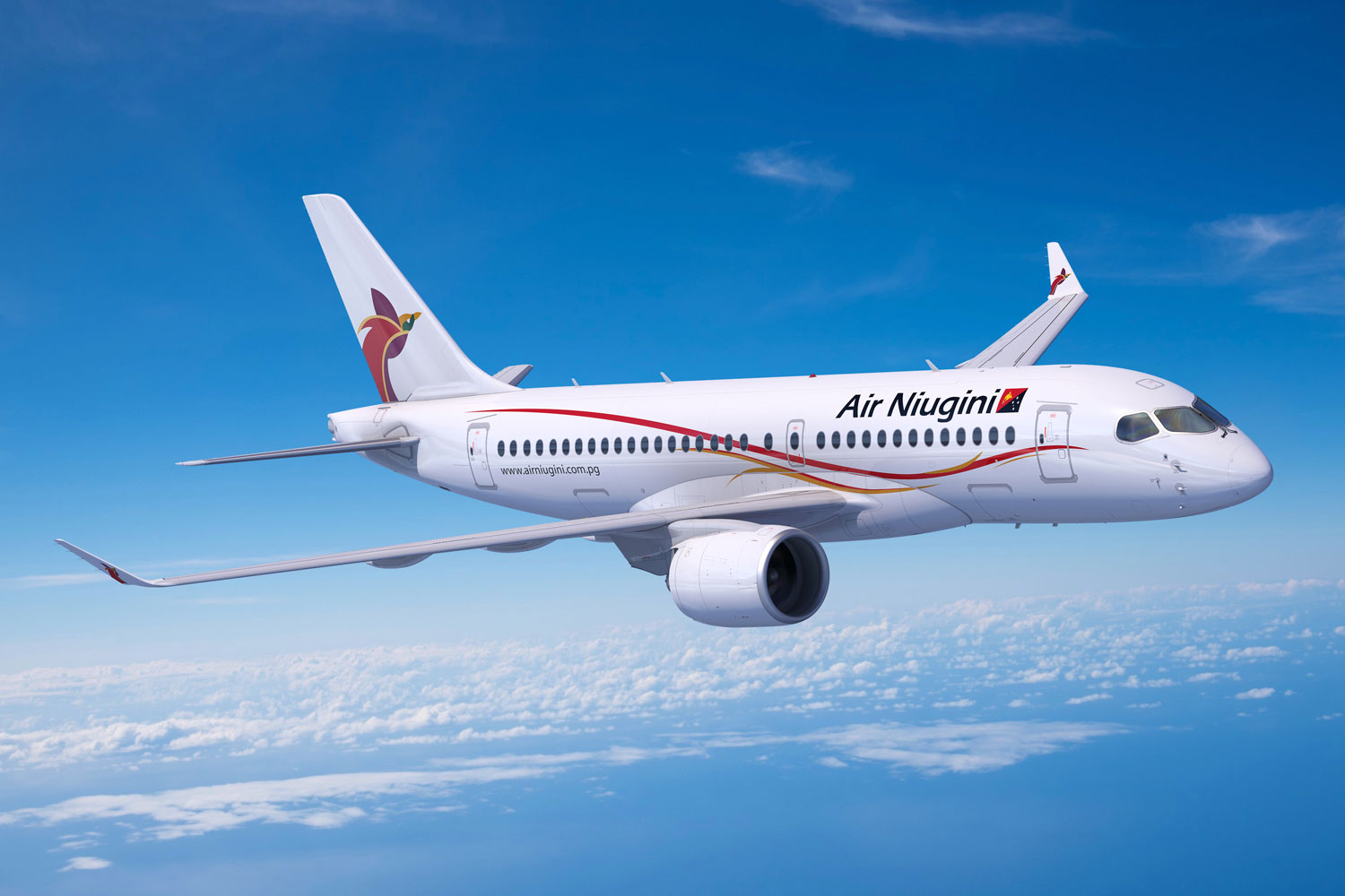 A Air Niugini terá agora oito A220-100 e três A220-300