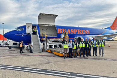 Equipe da Braspress Air Cargo