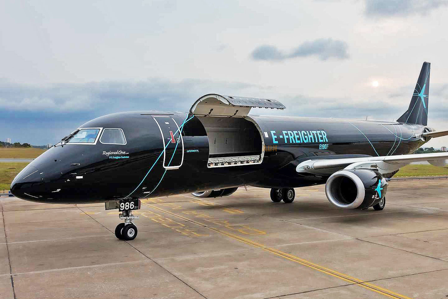 O E190F foi lançado pela Embraer em 2022