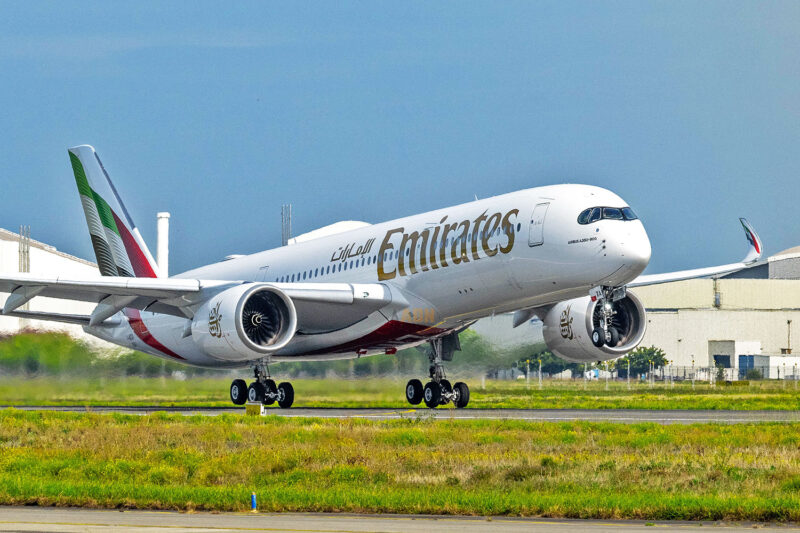 Airbus A350 da Emirates Airlines