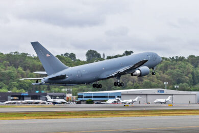A USAF tem agora 91 desses aviões-tanque baseados no 767