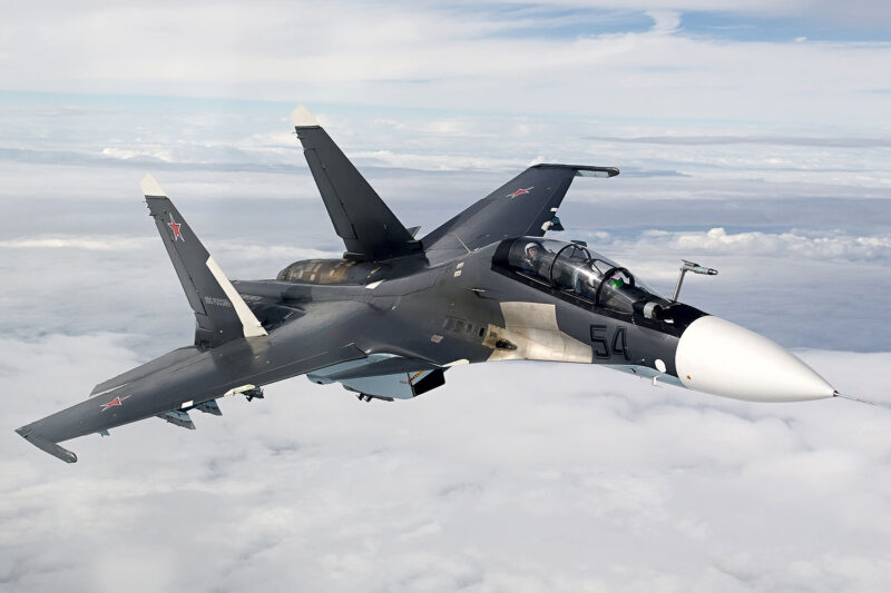 Caça russo Sukhoi Su-30