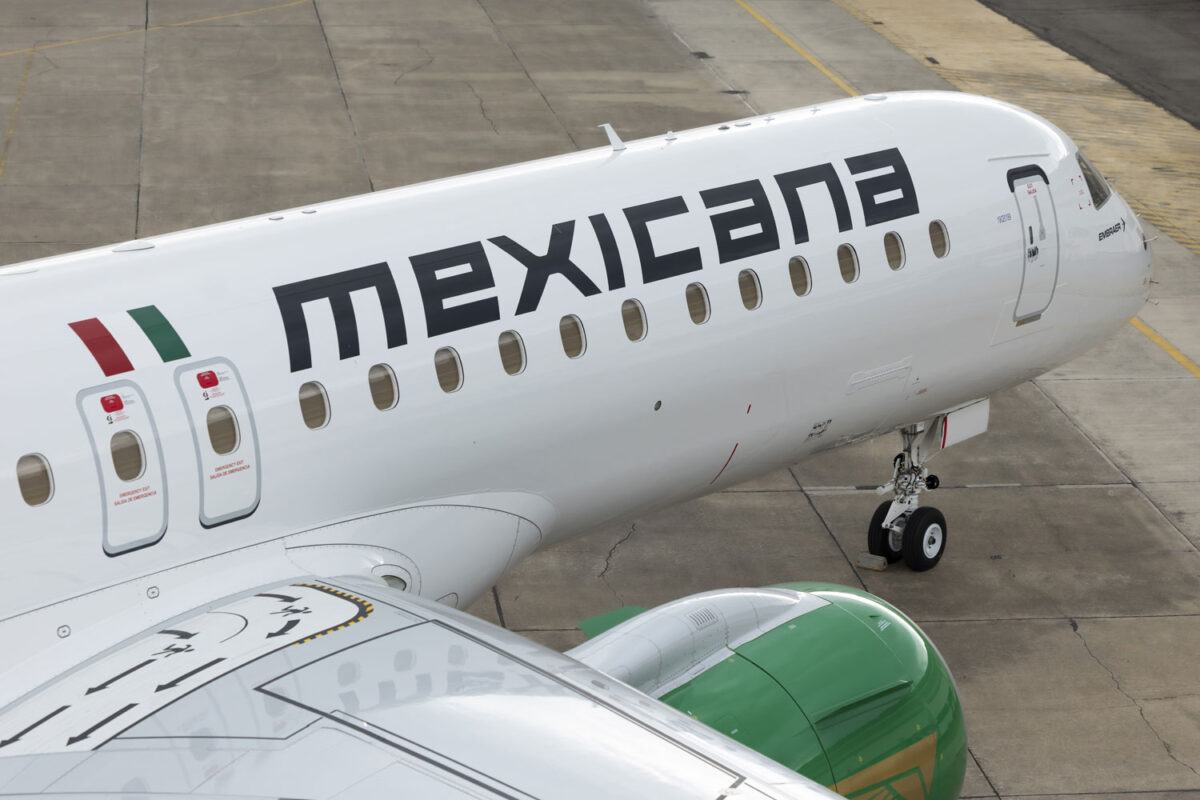 Primeiro E195-E2 da Mexicana