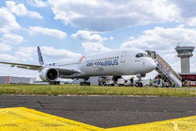 O widebody A350 teve vários pedidos