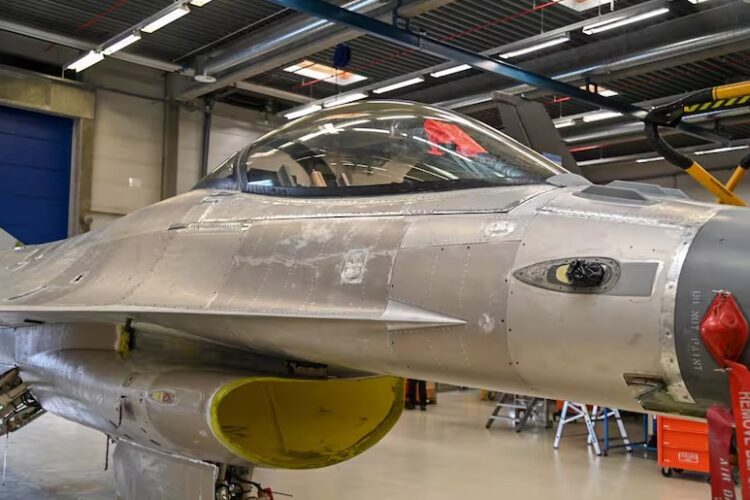 Um dos F-16 adquiridos pela Força Aérea Argentina (divulgação)