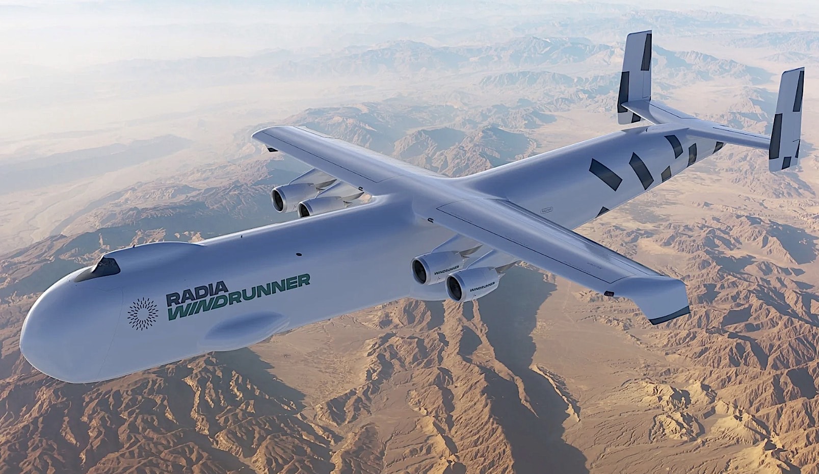 Radia WindRunner quer se tornar o maior avião de cargas do mundo (divulgação)