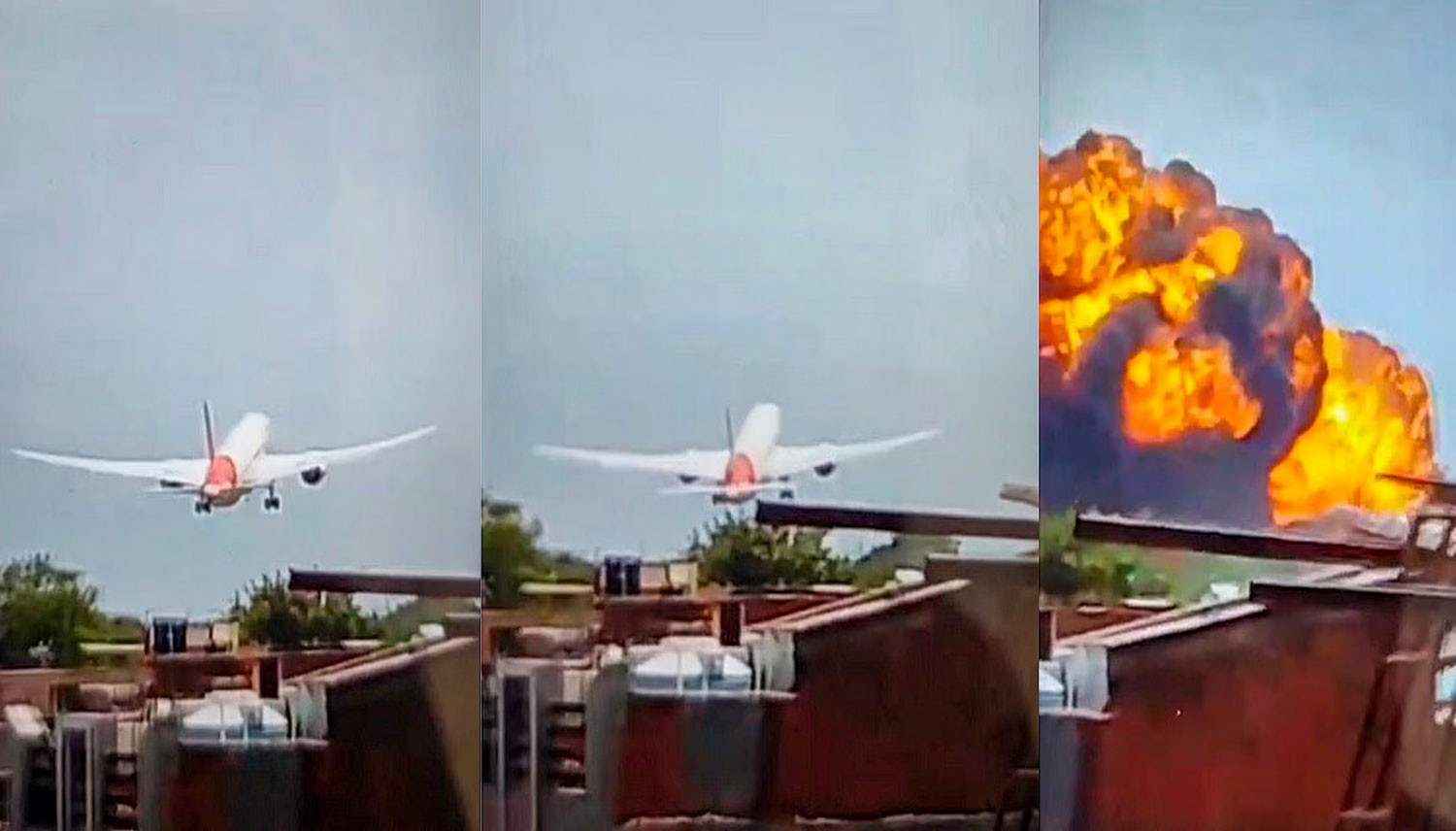 Boeing 787 da Air India caiu poucos segundos após decolar