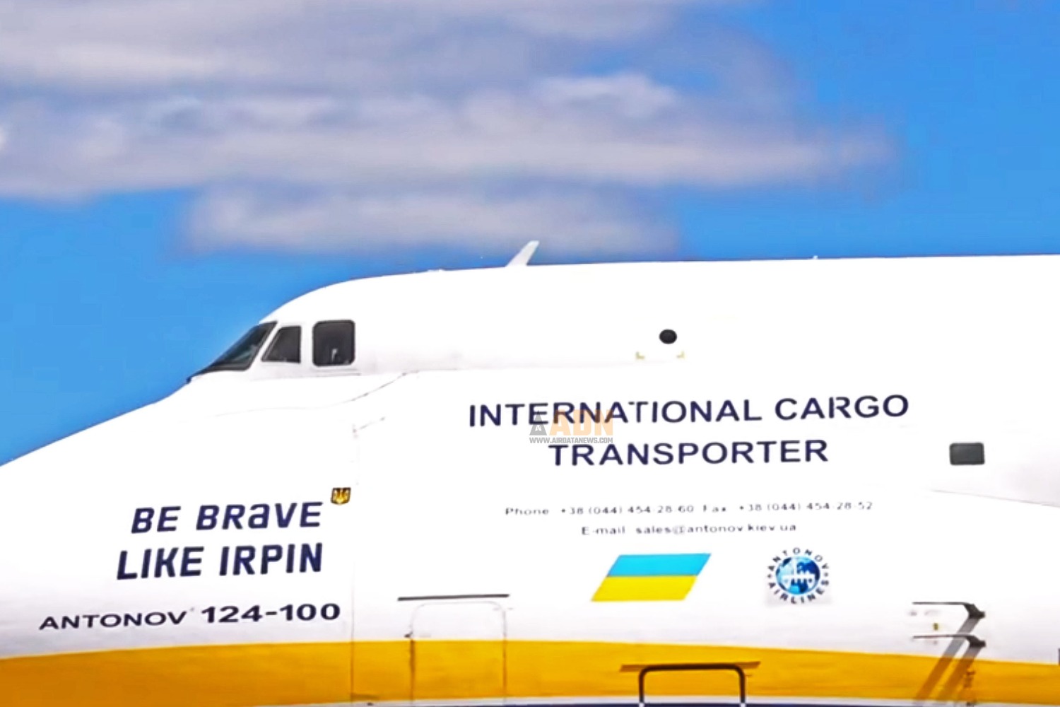 An-124 que estava armazenado voou novamente em 11 de julho
