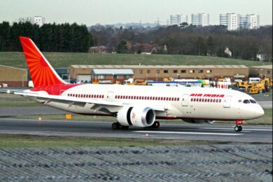 O Boeing 787 Dreamliner da Air India que caiu em 12 de junho