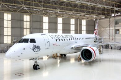 Primeiro E190-E2 da Virgin Australia