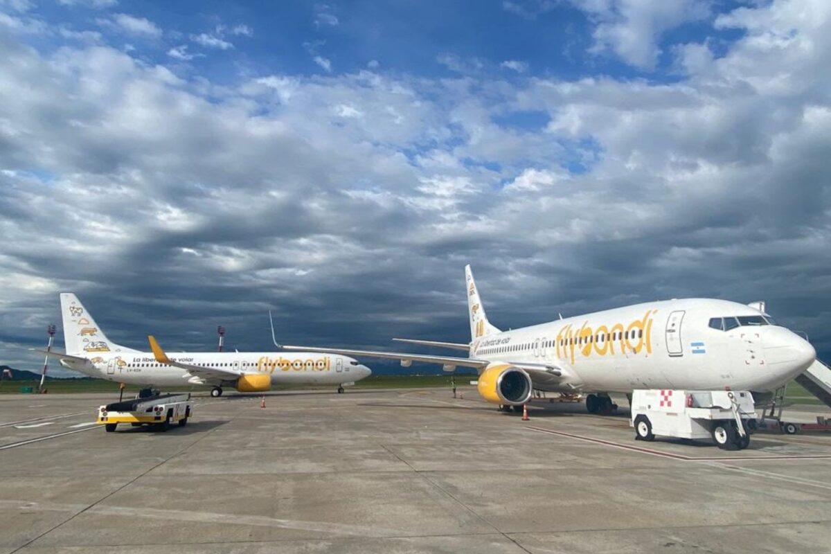 Jatos Boeing 737-800 da Flybondi