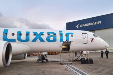 Primeiro E195-E2 da Luxair, LX-LEA