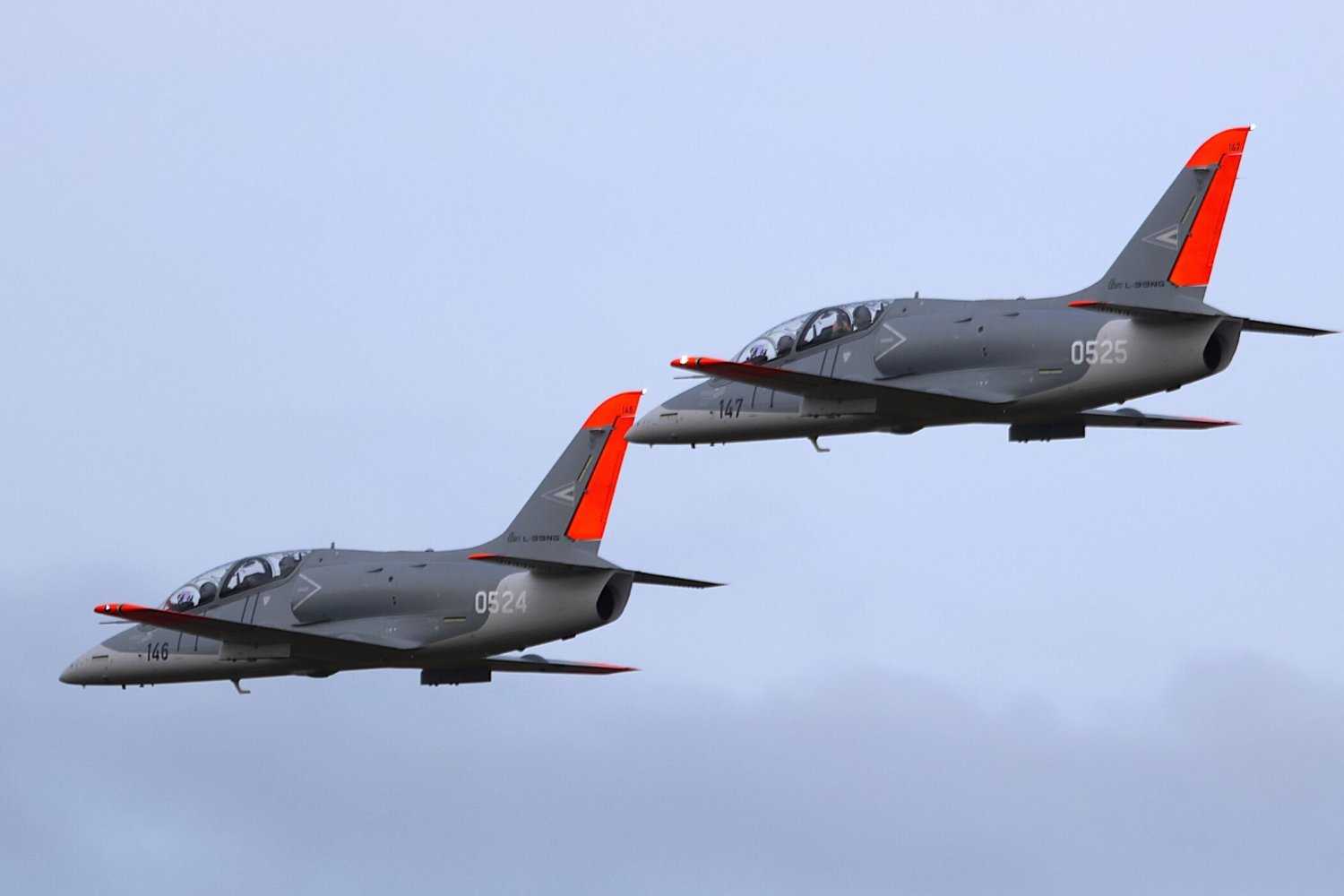 Hungria recebe três novos aviões L-39 Skyfox e chega a frota de