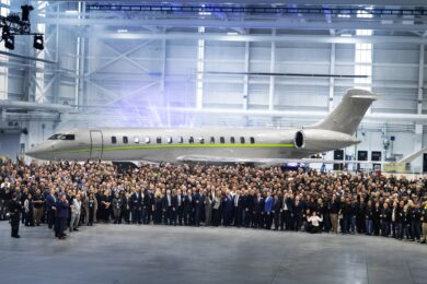 Cerimônia de entrega do Global 8000