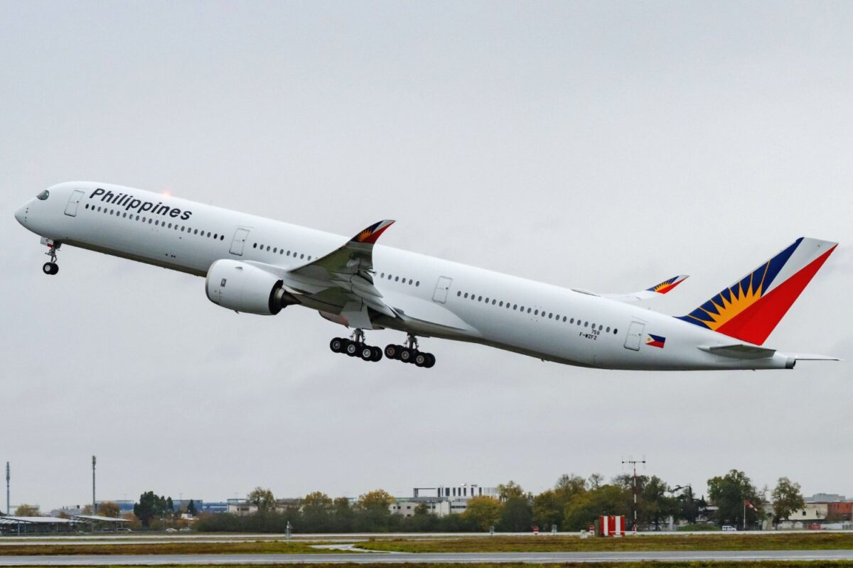 Primeiro A350-1000 entregue à Philippine Airlines