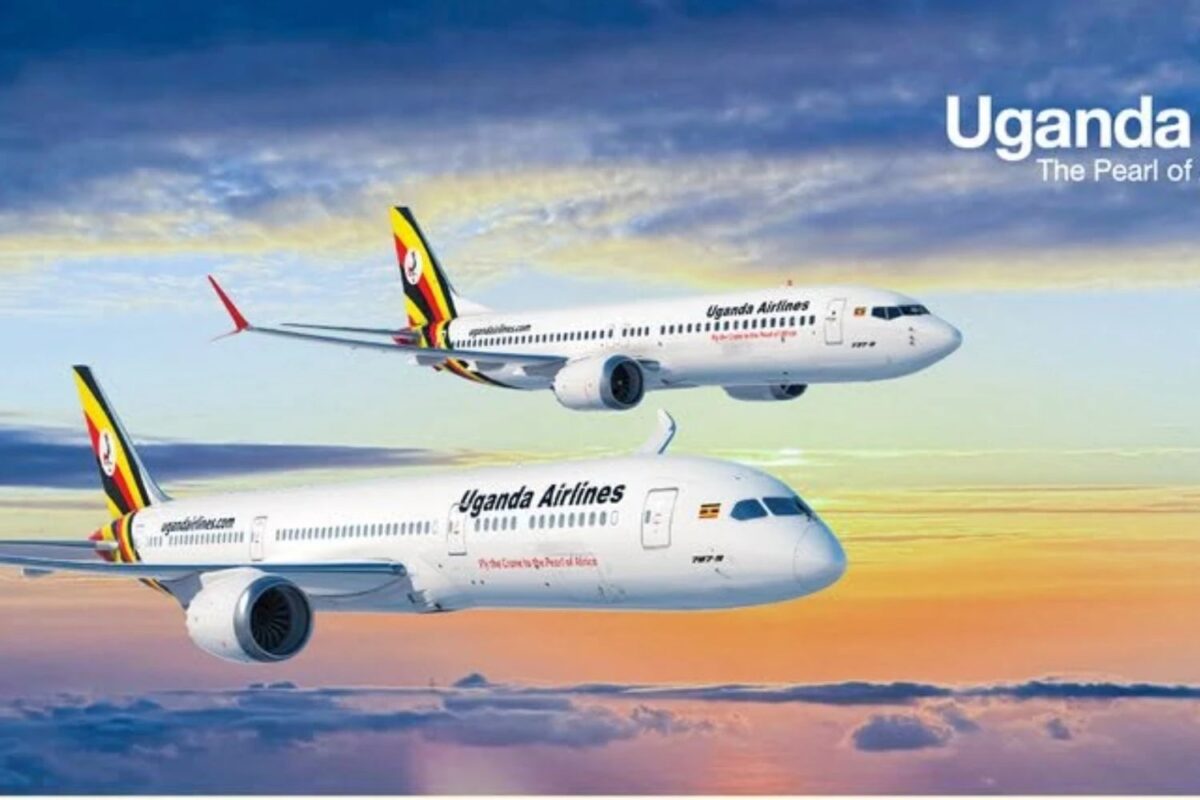 A Uganda Airlines sugere um acordo para os jatos Boeing 787 e 737 MAX.